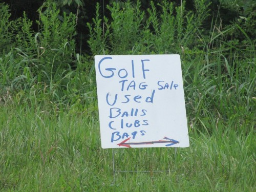 Tag sale - golf! (Large)